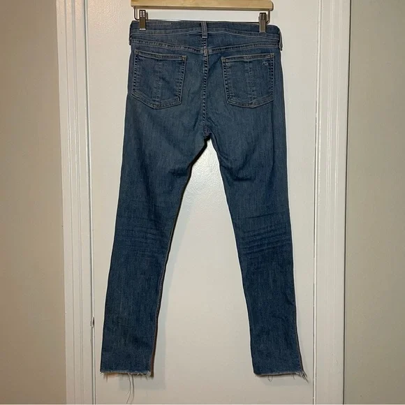 Rag & Bone Ankle Skinny Jean In Lucky Rouge Size 28 - Picture 7 of 8